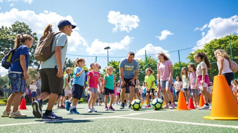 stage de sport pendant les vacances